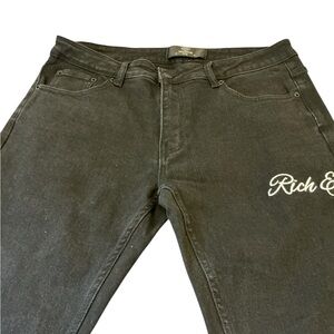 Men's Straight Jeans - Black